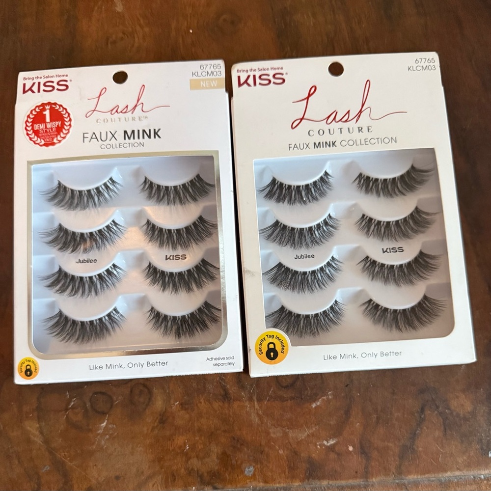 KISS Lash Couture Faux Mink False Lashes - Black Jubilee